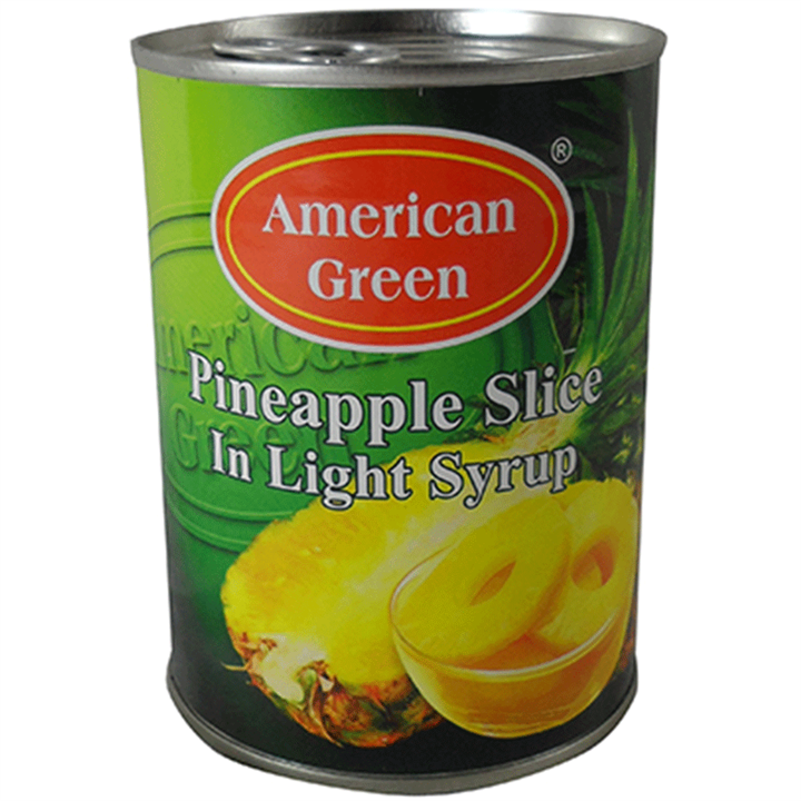 کمپوت آناناس آمریکن گرین – 565 گرم